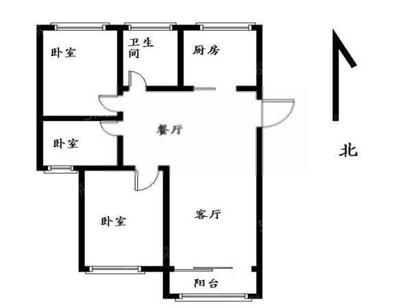 南京我爱我家奥体 · 双和园 · 3室 · 1厅