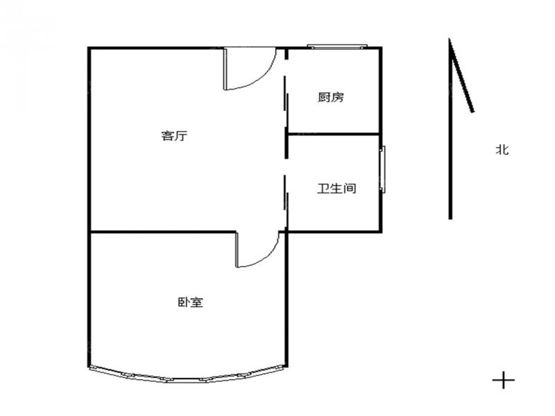 南京我爱我家仙鹤门 · 雁鸣山庄 · 1室 · 1厅