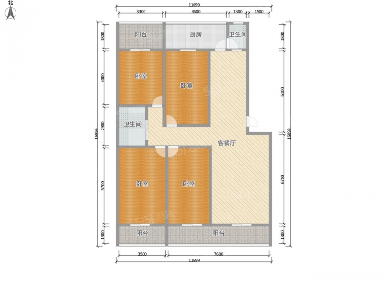 太原我爱我家坞城路 省府街 农科院宿舍 4室 电梯房 八一