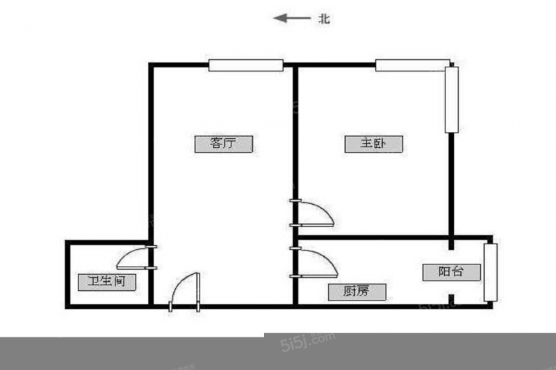 天津我爱我家整租 · 西营门 · 慧轩家园 · 1室1厅