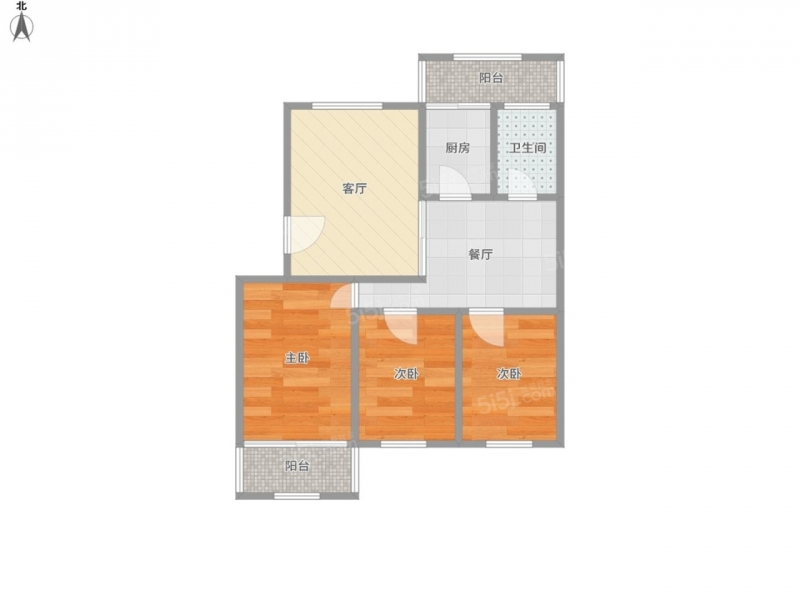 杏花岭上新建路旱西关鸿兴开发9号楼3室2厅