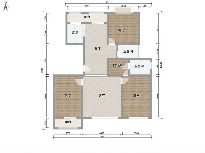 太原我爱我家千峰南路润景园著 · 4室