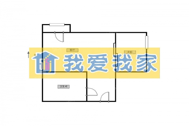 天津我爱我家整租 · 新河街 · 百兴里 · 1室1厅