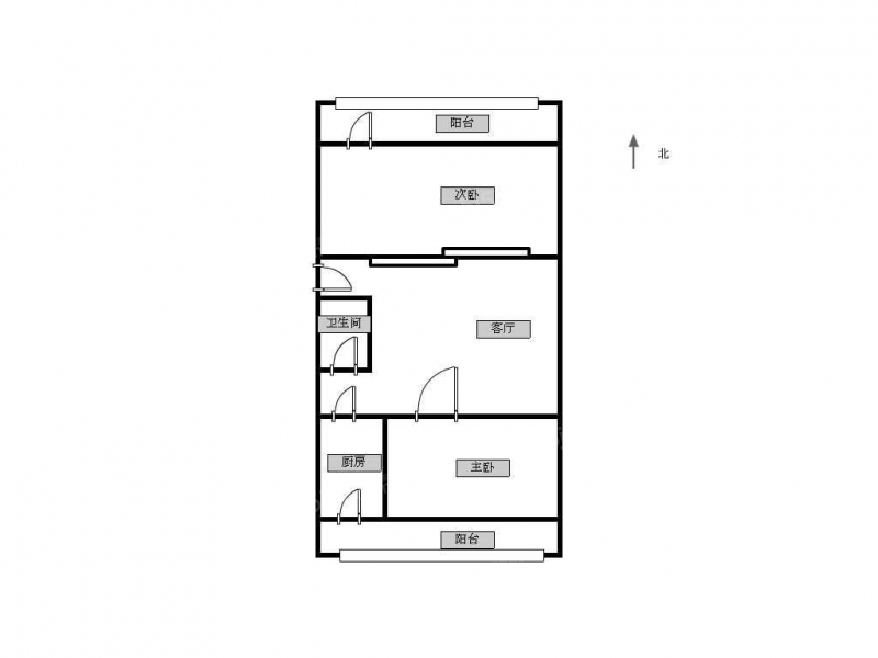 整租·挂甲寺街·西爱德里·2室·1厅