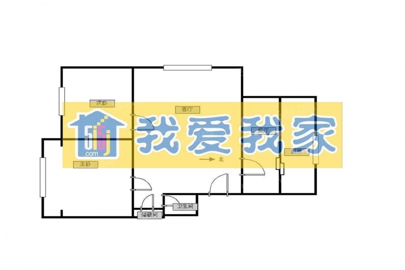 滨海新区杭州道街塘沽吉安里2室2厅