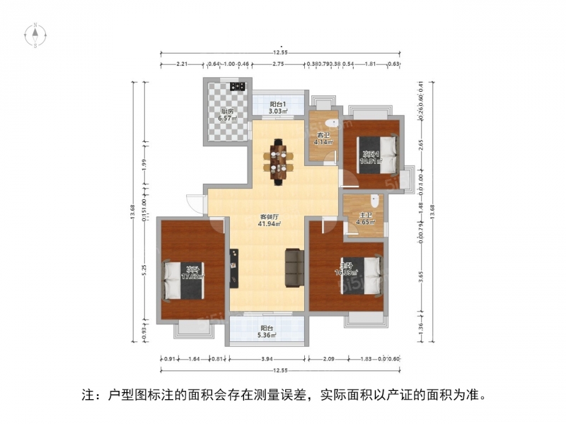 苏州我爱我家太湖新城(吴江) · 吴越领秀 · 3室 · 2厅