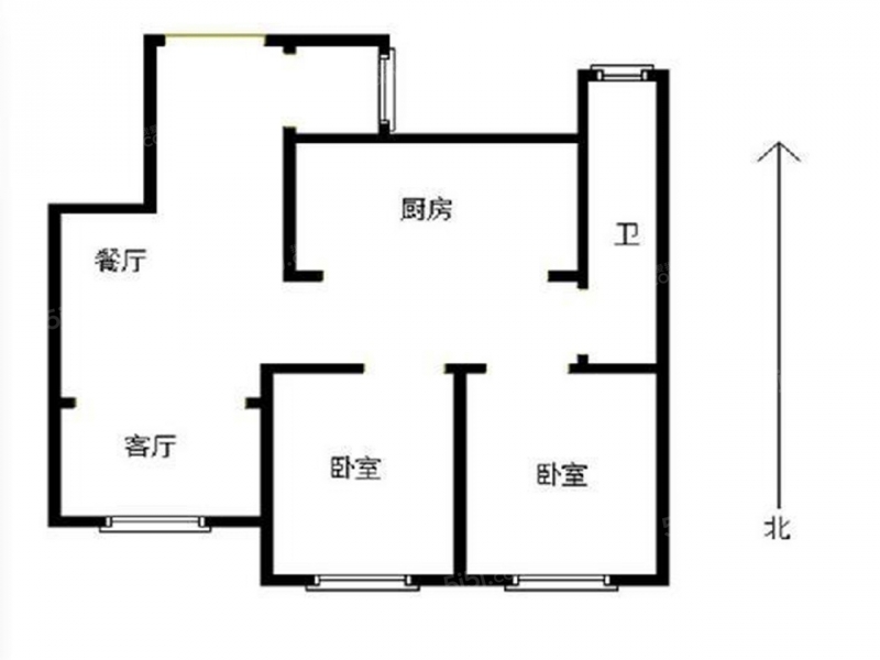 南京我爱我家禄口 · 翠屏城四期 · 2室 · 1厅