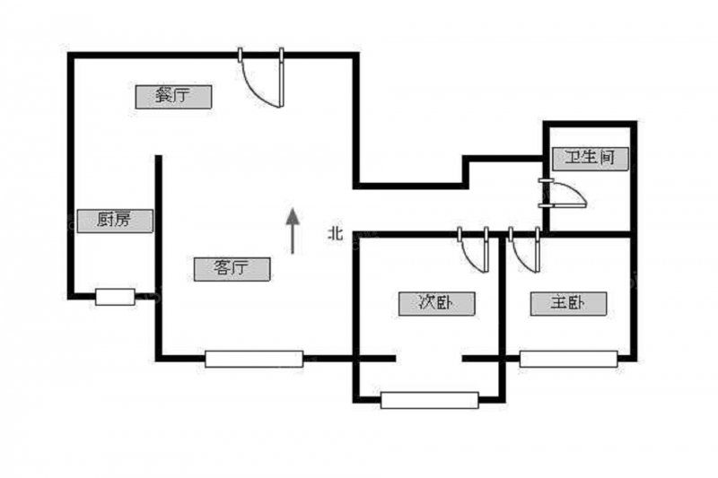 天津我爱我家整租 · 第三大街 · 天保喜蜜湾 · 2室1厅