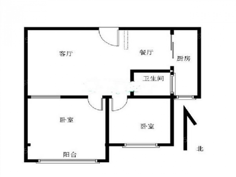 南京我爱我家江东 · 金陵世纪之星 · 2室 · 2厅