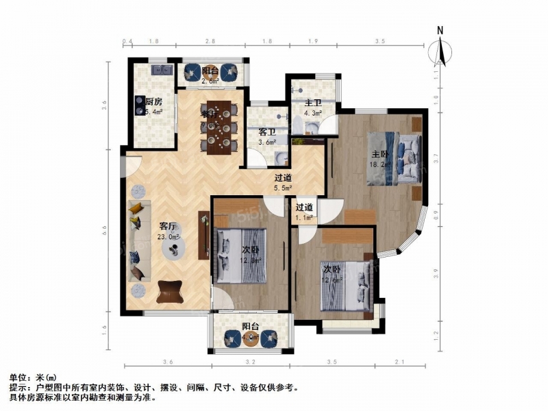 无锡我爱我家新出好房（三开间朝南户型）全天采光无遮挡，业主诚心，提前约